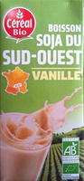 Boisson soja du Sud-Ouest Vanille