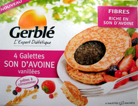 Galettes Son d'avoine vanillées