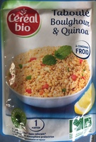Taboulé boulghour et quinoa