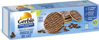 Biscuit nappé chocolat au lait