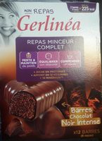 Barres chocolat noir intense