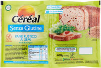 Senza glutine pane rustico ai semi