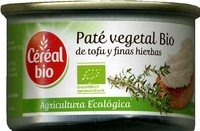 Paté vegetal bio de tofu y finas hierbas