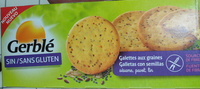 Galettes aux graines