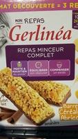 Mon Repas Minceur Barre Chocolat au Lait Abrico