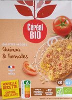 Galettes céréales Quinoa, Tomates