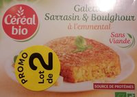 Galettes Sarrasin & Boulghour a l'Emmental