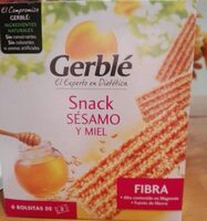 Snack sésamo y miel