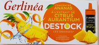 Destock concentré ananas à l'extrait citrus aurantium