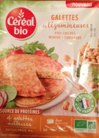 Galette de légumineuses