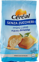 Senza zuccheri mini cake al gusto limone