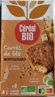 Carrés de blé montagnard
