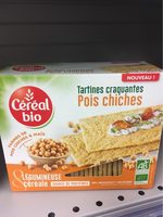 Tartines craquantes Pois chiches