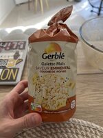 Galettes de mais emmental poivre