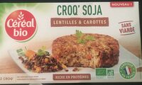 Croq'soja - lentilles & carottes