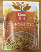 Quinoa Royal - Carottes jaunes et cumin