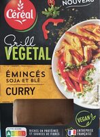 Grill Vegetal Émincés soja et blé Curry