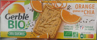 Biscuits à l'orange Orange et au graines de Chia