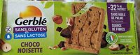 Biscuits choco noisette 3 sachets de 4 biscuits
