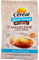 Senza glutine madeleine con miele madeleine