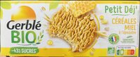 Biscuits Petit déj Bio Céréales Miel