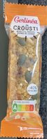 Crousti noisette, abricot, graines de courge