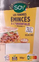 Émincés à l'orientale soja et blé