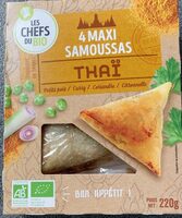 4 maxi samoussas Thaï