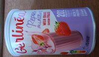 Repas minceur milkshake fraise