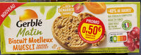 Biscuit moelleux muesli