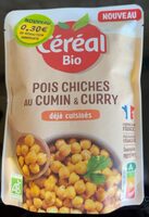 Pois chiches au cumin & curry