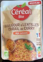Boulgour & Lentilles corail au curry