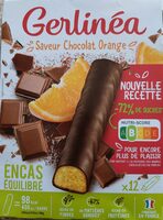 Barres chocolat orange