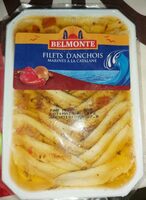 Filets d'anchois marinés à la catalane