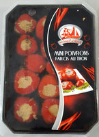 Mini poivrons farçis au thon