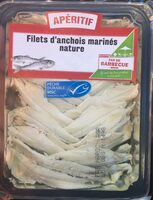 Filets d'anchois marinés nature