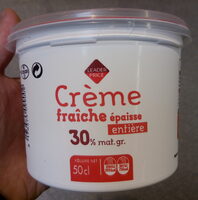 Crème fraîche épaisse entière à 30% de matière grasse