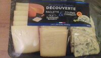 Assortiment Raclette et Fourme d'Ambert