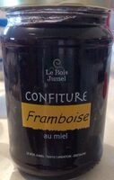 Confiture framboise au miel