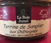 Terrine de sanglier aux chataignes