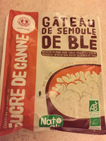 Gâteau semoule de blé