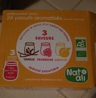 Préparation pour yaourts aromatisés