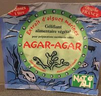 Agar-Agar - gélifiant alimentaire végétal