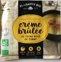 Préparation pour crème brûlée Bio - sachet