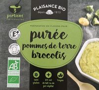 Purée pommes de terre brocolis