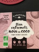 Entremets sans Sucres Ajoutés Noix de Coco