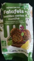 Préparation pour falafels lentille verte, menthe