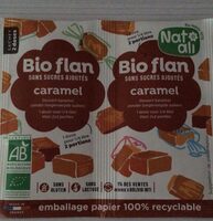 Bio Flan sans sucres ajoutés Caramel