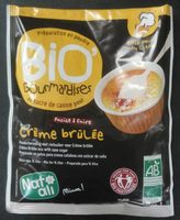 Creme Brulée Bio dessert