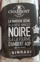 Saucisse sèche à la bière noire Ninkasi